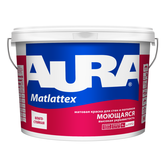    Aura Mattlatex матовая латексная 2.7 л