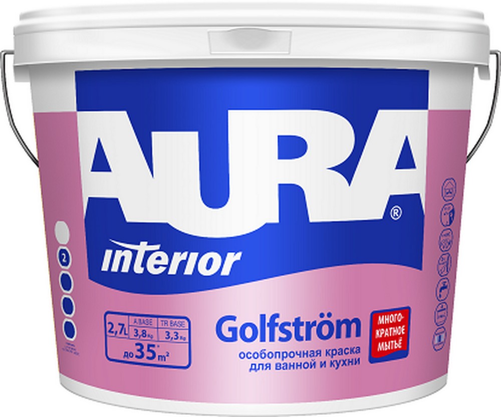 Aura Golfstrom для ванной и кухни 4,5л		