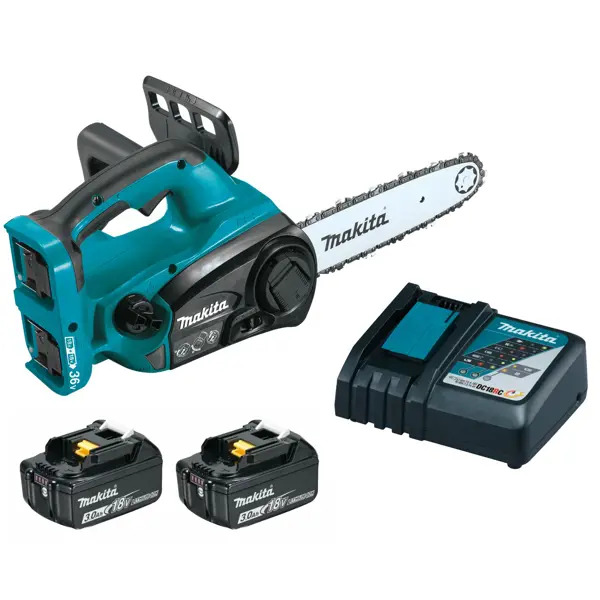 Пила цепная аккумуляторная Makita DUC 302 RF2 +2акк+з/у