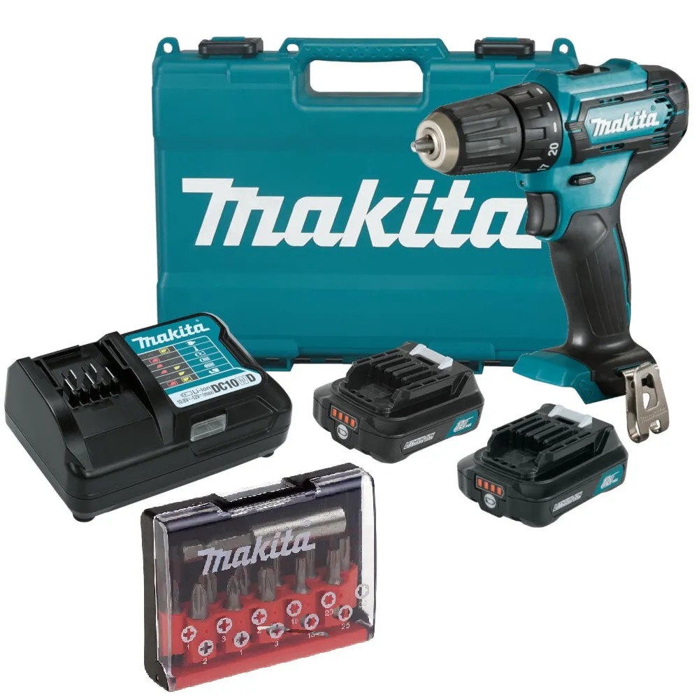 Дрель аккумуляторная Makita DF 333  DYX 14+ 2акк+з/у