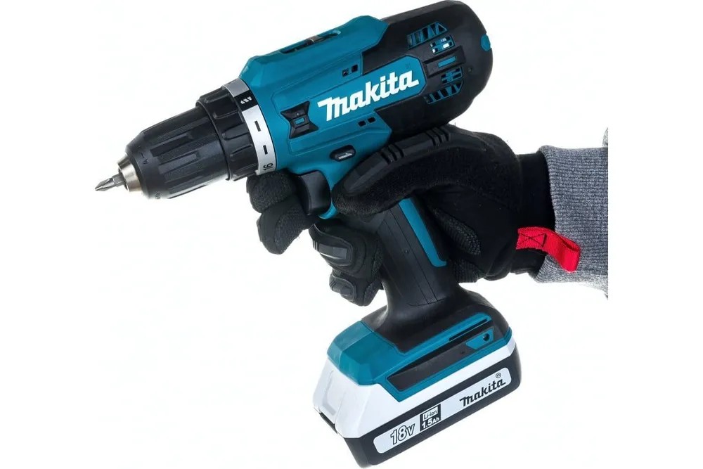 Дрель аккумуляторная Makita DF 488 DWE +2акк+з/у